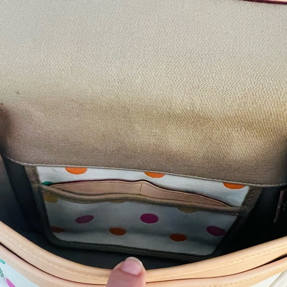 Dooney and Bourke Polka Dot Crossbody Bag - Picture 6 of 6